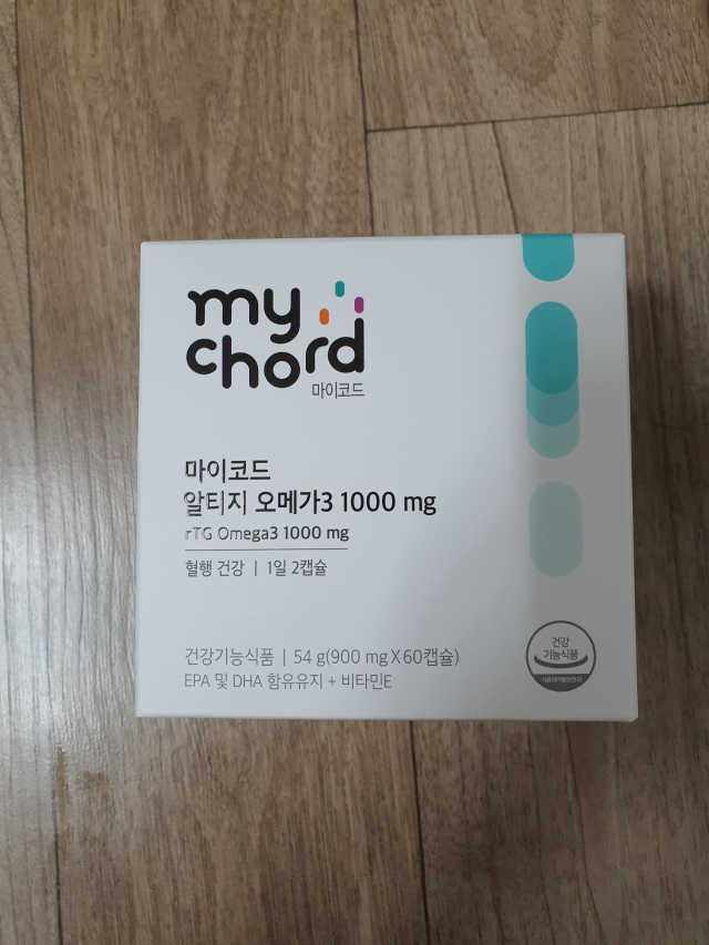 마이코드 알티지 오메가3 1000 mg 리뷰 사진