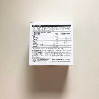 JW중외제약 마이코드 알티지 오메가3 1000 mg — 5점을 준 리뷰어가 2020년 9월 올린 사용 사진
