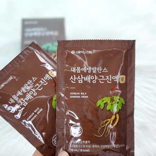 서울약사신협 약사신협_산삼배양근 진액_70ml x 30포 — 5점을 준 리뷰어가 2020년 9월 올린 사용 사진