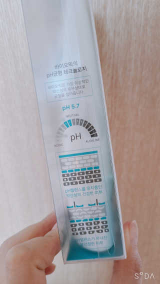바이오믹 BIOMEEK SENSIMETIC MILD ACID CLEANSER — 5점을 준 리뷰어가 2020년 8월 올린 사용 사진