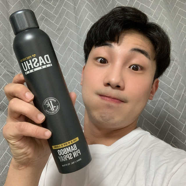 다슈 포 맨 프리미엄 밤부 핀 스프레이 300ml 리뷰 사진