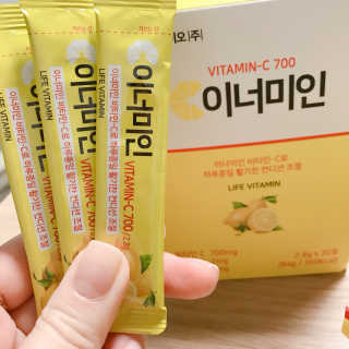 이너미인 VITAMIN-C 700 — 5점을 준 리뷰어가 2020년 9월 올린 사용 사진