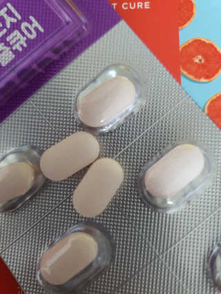 조은약초 자몽 오렌지 복합물 추출물 과라나 나린진 큐어 — 4점을 준 리뷰어가 2020년 5월 올린 사용 사진