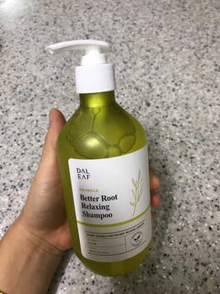 달리프 클로렐라 베러 루트 릴렉싱 샴푸 500ml — 4점을 준 리뷰어가 2020년 9월 올린 사용 사진