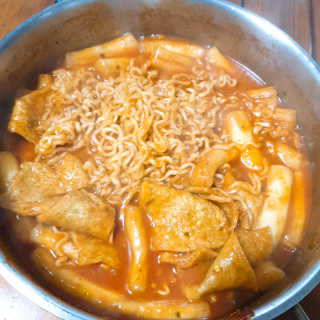 화곡미담 옛날 떡볶이 — 5점을 준 리뷰어가 2020년 4월 올린 사용 사진