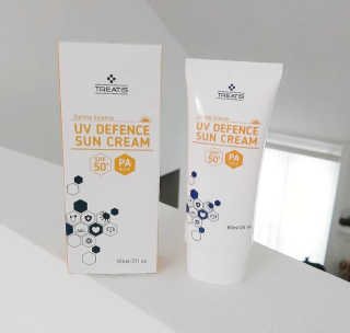 트리티스 US [TREATIS] UV Defence Sun Cream PA+++ / SPF50+ — 5점을 준 리뷰어가 2021년 1월 올린 사용 사진