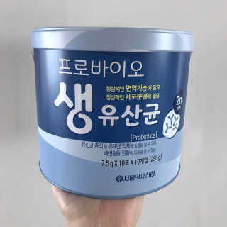 서울약사신협_프로바이오생유산균_2.5G x 100포 — 5점을 준 리뷰어가 2020년 7월 올린 사용 사진