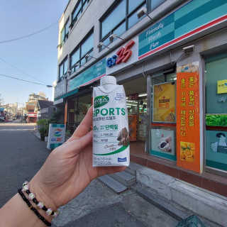 셀렉스스포츠 셀렉스 스포츠 드링크 초콜릿 _ 330ml x 12팩 — 5점을 준 리뷰어가 2020년 11월 올린 사용 사진