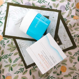 바르는콜라겐 하이온 제주바다보배 슬리핑마스크 100mL — 5점을 준 리뷰어가 2020년 6월 올린 사용 사진