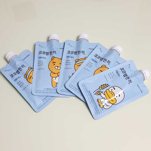 [코코랩] 코코랩 한끼 4 종 중 1종 랜덤 발송 리뷰 사진