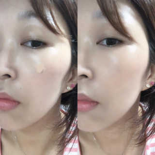 셀프코딩 네버비더세임 리퀴드 파운데이션 — 5점을 준 리뷰어가 2020년 8월 올린 사용 사진