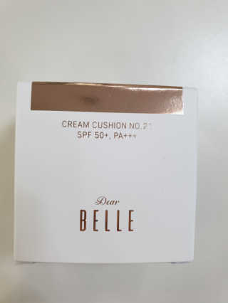 디어벨르 크림쿠션 DEAR BELLE CREAM COUSION — 5점을 준 리뷰어가 2020년 8월 올린 사용 사진
