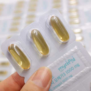 JW중외제약 마이코드 알티지 오메가3 1000 mg — 5점을 준 리뷰어가 2020년 9월 올린 사용 사진