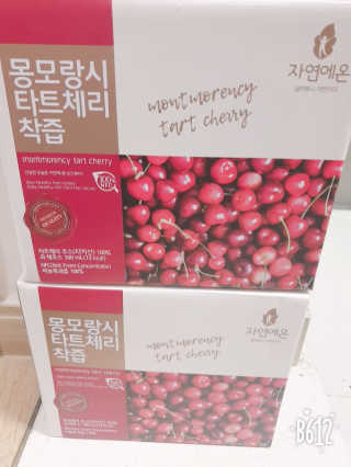 자연에온 몽모랑시 타트체리 착즙 100mL 10개입 2BOX — 4.5점을 준 리뷰어가 2020년 12월 올린 사용 사진