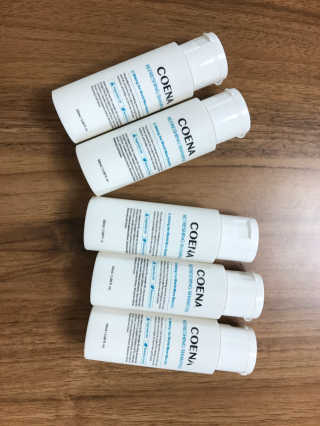 코에나샴푸 자연유래 식물성 코에나 샴푸 50ml — 4.5점을 준 리뷰어가 2020년 4월 올린 사용 사진