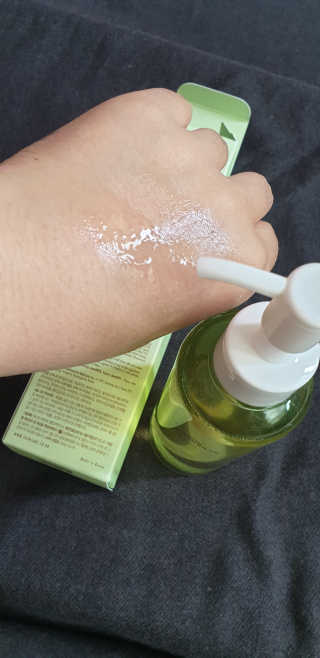 스킨큐어 산다화 순한 클렌징 동백 오일 200ml — 5점을 준 리뷰어가 2020년 5월 올린 사용 사진