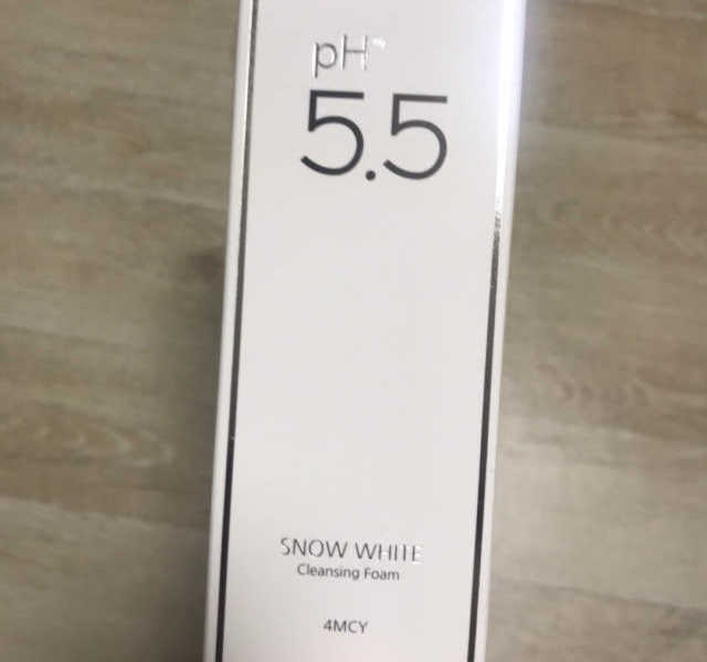 포므시 스노우화이트클렌징폼pH5.5 리뷰 사진