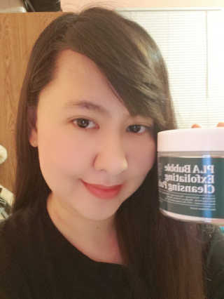 뷰트리 BEAUTREE PLA 버블 각질 제거 클렌징 패드 — 5점을 준 리뷰어가 2020년 8월 올린 사용 사진