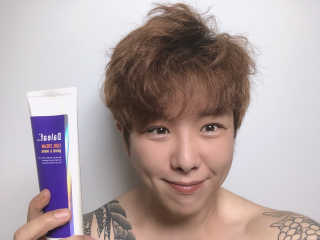 달리프 글램 컬크림 펌앤웨이브 150ml — 5점을 준 리뷰어가 2020년 9월 올린 사용 사진