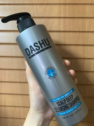 다슈코리아 다슈 데일리 두피 딥 클렌징 샴푸 500ml — 5점을 준 리뷰어가 2020년 10월 올린 사용 사진