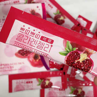 헬스업_쁘띠쁘띠석류콜라겐젤리_20g x 14포 — 5점을 준 리뷰어가 2020년 12월 올린 사용 사진