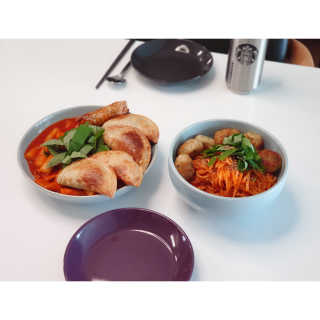 [심플리쿡]창화당떡볶이+모둠만두, 쫄면+굴림만두 SET — 5점을 준 리뷰어가 2020년 9월 올린 사용 사진
