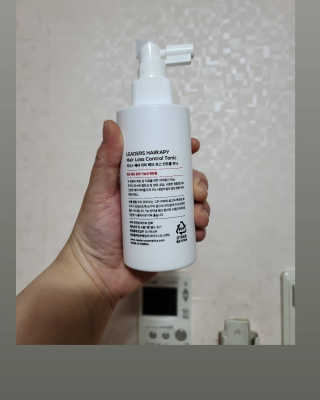 리더스코스메틱 리더스 헤어 라피 헤어 로스 컨트롤 토닉 — 4점을 준 리뷰어가 2020년 12월 올린 사용 사진