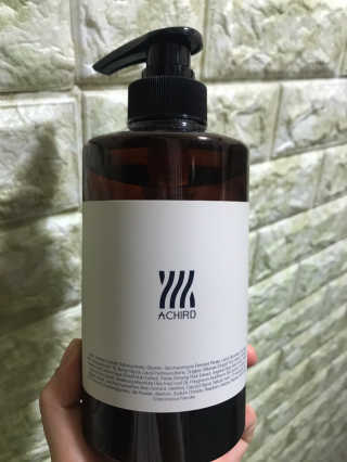 에이처드 유산균 탈모 샴푸 500ml — 4.5점을 준 리뷰어가 2020년 9월 올린 사용 사진