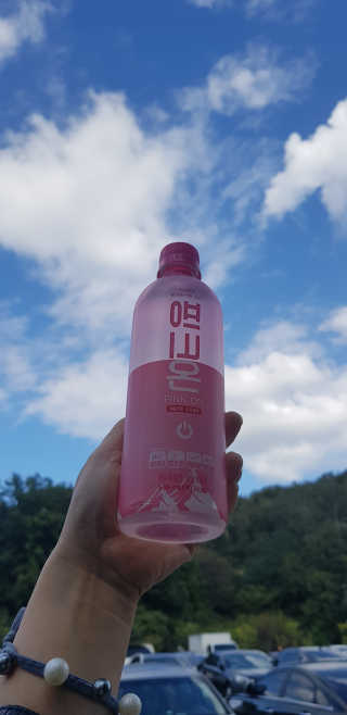 [활력충전 이온음료] 히말라야 핑크솔트를 담은 핑크온 — 4.5점을 준 리뷰어가 2020년 9월 올린 사용 사진