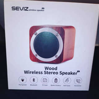 SEVIZ MINI10W 레트로 블루투스 스피커 — 5점을 준 리뷰어가 2020년 8월 올린 사용 사진