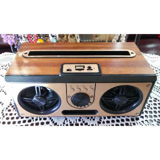 SEVIZ RETRO20W 레트로 블루투스 스피커 — 3.5점을 준 리뷰어가 2020년 9월 올린 사용 사진