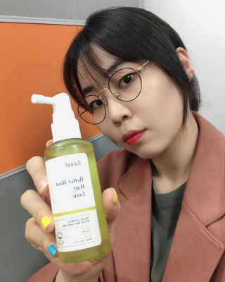 달리프 클로렐라 베러 루트 헤어토닉 100ml — 5점을 준 리뷰어가 2020년 10월 올린 사용 사진