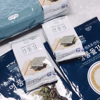 한촌몰 바다공작소 전통김_명품돌김세트 — 5점을 준 리뷰어가 2020년 10월 올린 사용 사진
