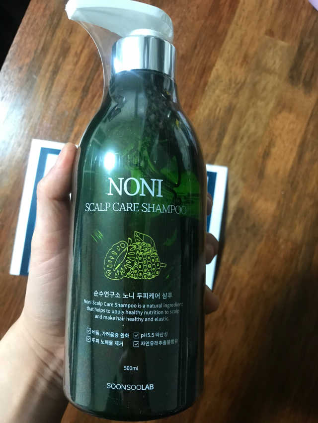 순수연구소 노니 두피케어 샴푸 500ml 리뷰 사진