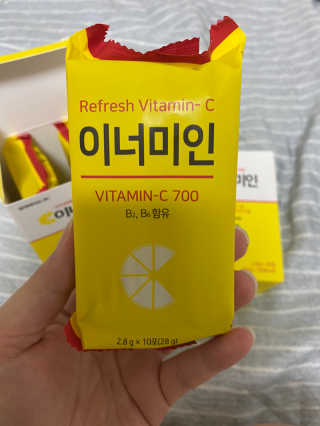 이너미인 VITAMIN-C 700 — 5점을 준 리뷰어가 2020년 9월 올린 사용 사진
