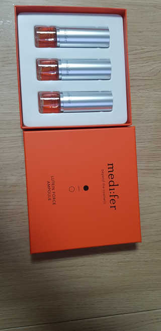 메디페르 [ 1+1 ] 루테인앰플세트 1개 + 루테인크림 50ml 1개 — 4점을 준 리뷰어가 2020년 11월 올린 사용 사진