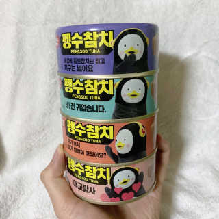동원참치 펭수참치 — 5점을 준 리뷰어가 2020년 6월 올린 사용 사진