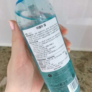 바베 BABE 바베 미셀라 젤 클렌저 — 5점을 준 리뷰어가 2020년 6월 올린 사용 사진
