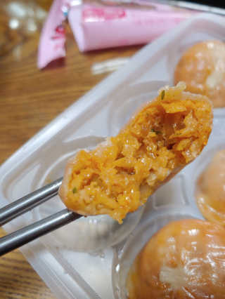 삼양냉동 [삼양] 불닭샤오롱바오+까르보불닭샤오롱바오 2세트구성 — 5점을 준 리뷰어가 2020년 11월 올린 사용 사진