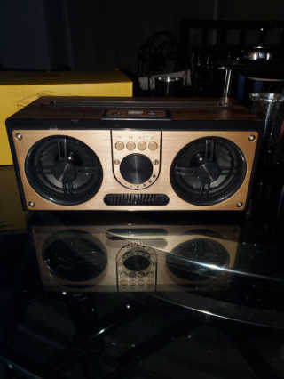 SEVIZ RETRO20W 레트로 블루투스 스피커 — 5점을 준 리뷰어가 2020년 10월 올린 사용 사진