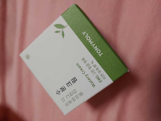 더 그린티 트루바이옴 수분크림 리뷰 사진
