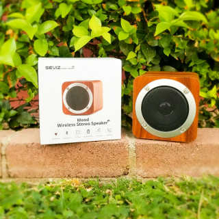 SEVIZ MINI10W 레트로 블루투스 스피커 — 5점을 준 리뷰어가 2020년 10월 올린 사용 사진