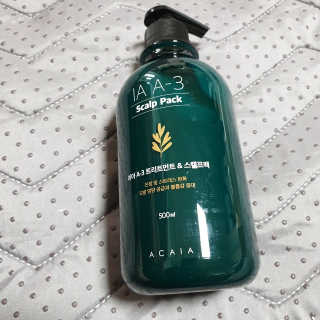 아카이아 이아 A3 헤어스캘프팩 500ml — 5점을 준 리뷰어가 2020년 6월 올린 사용 사진