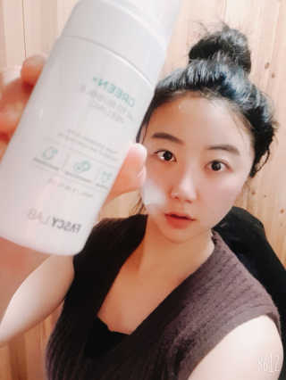 파시랩 그린 플러스 락토 버블 필링 — 5점을 준 리뷰어가 2020년 11월 올린 사용 사진