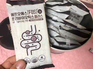 서울약사신협_FOS프리바이오틱스플러스쿠앤크_5gX100포 — 5점을 준 리뷰어가 2020년 4월 올린 사용 사진
