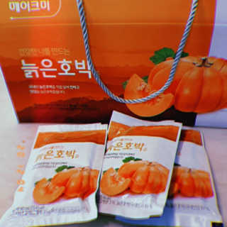 대상웰라이프 메이크미 늙은호박즙 — 5점을 준 리뷰어가 2020년 12월 올린 사용 사진