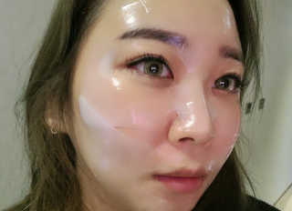 101스킨 영앤리치 하이드로겔 마스크팩 — 5점을 준 리뷰어가 2020년 12월 올린 사용 사진