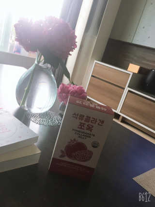 조은약초 석류콜라겐 석류즙 석류쪼옥 젤리 스틱 15포 x 20g — 5점을 준 리뷰어가 2020년 8월 올린 사용 사진