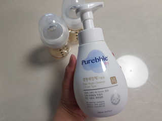 Purebble [퓨어블] 베이비 젖병세정제 500ml — 5점을 준 리뷰어가 2020년 8월 올린 사용 사진