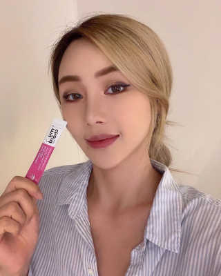 JW중외제약 마이코드 신바이오틱스 유산균 100억 — 4점을 준 리뷰어가 2020년 8월 올린 사용 사진